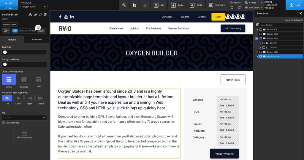 Oxygen Builder