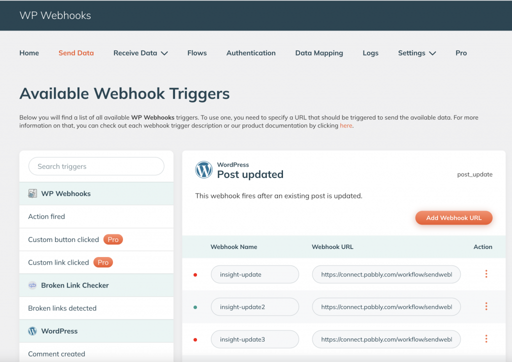 WP Webhook