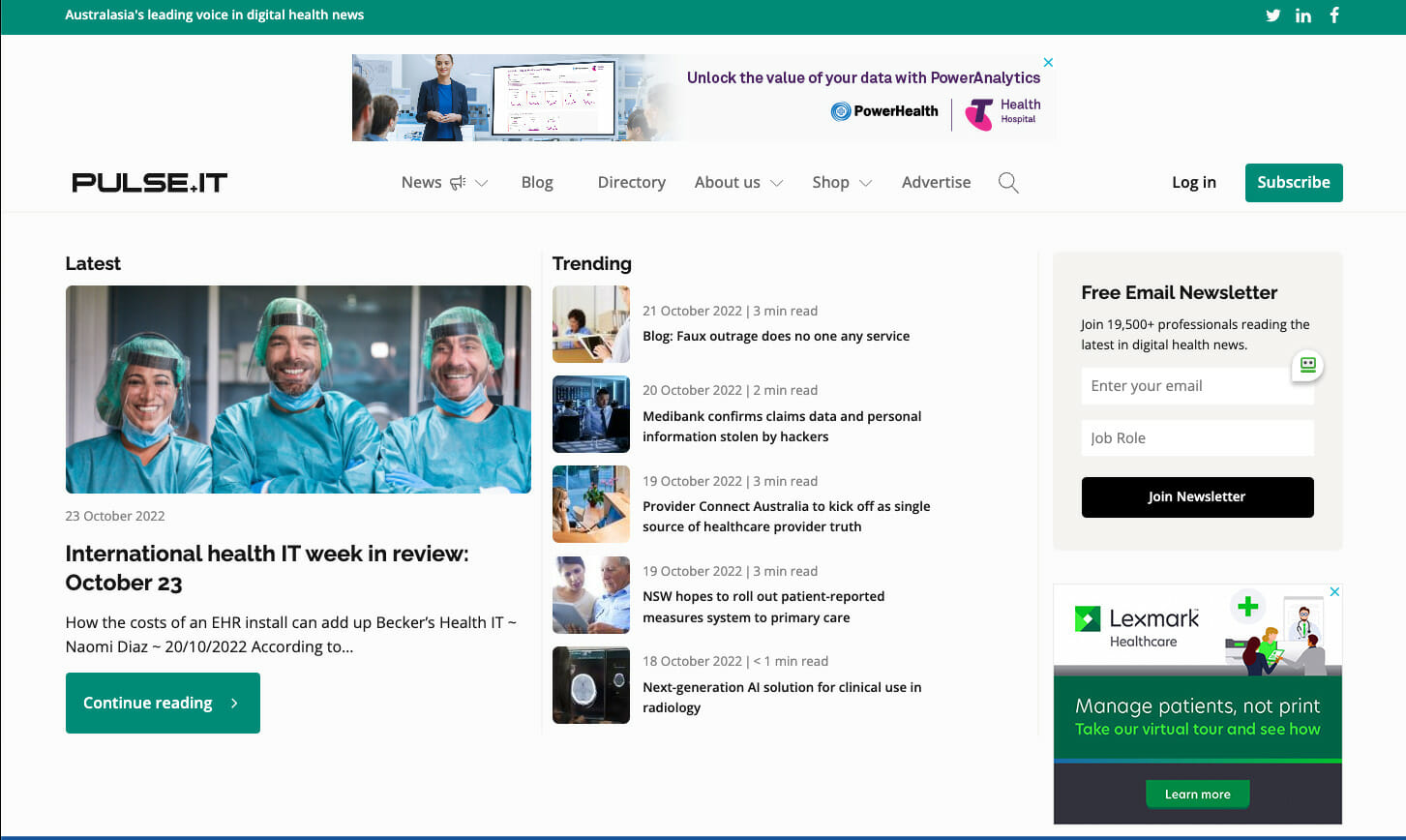 Pulse+IT News